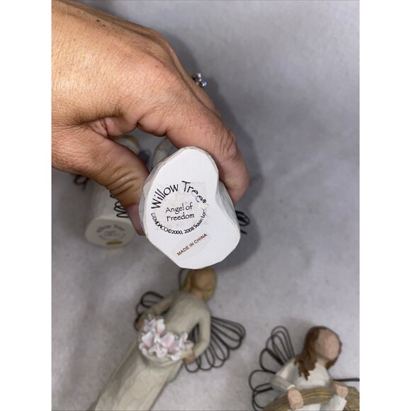 Willow Tree Angel Figurines Susan Lordi Demdaco Retired Vintage 2000s Lot Of 8 - Picture 12 of 16